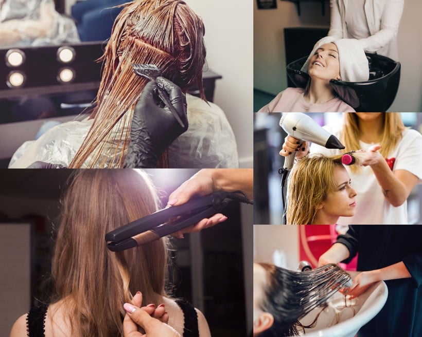 How to identify human hair and synthetic fiber?